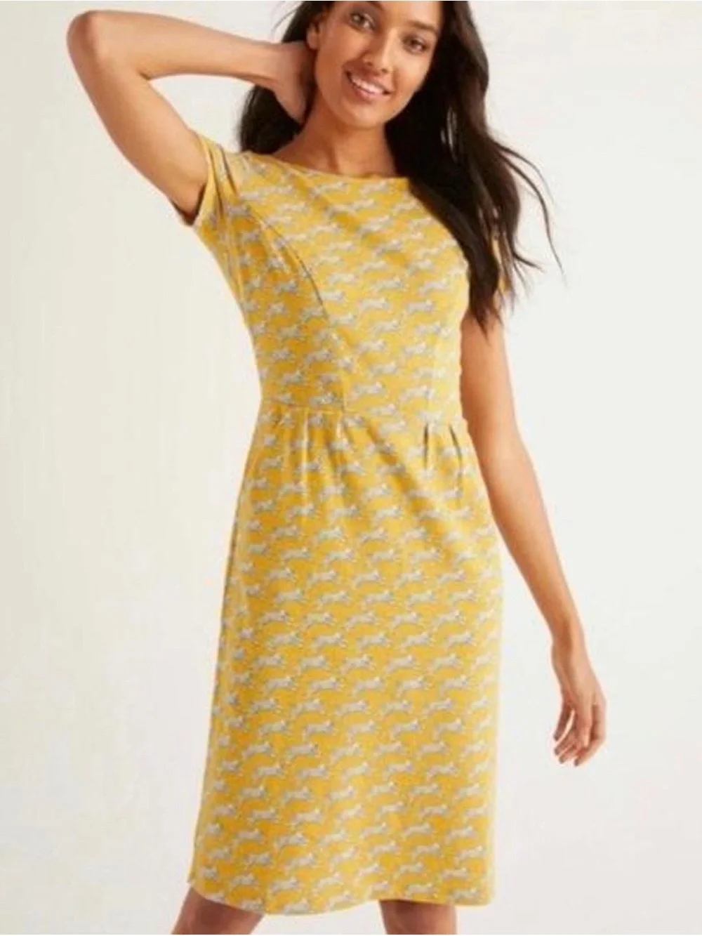 phoebe jersey dress boden Cheetah Print Sheath Womens dresses